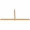 Ekena Millwork Eugene Smooth Timber Gable Bracket, Western Red Cedar, 108"W x 54"H x 3 1/2"D x 3 1/2"F, 12/12 Pitch GBW108X54X0404EUG00SWR - alternate 5